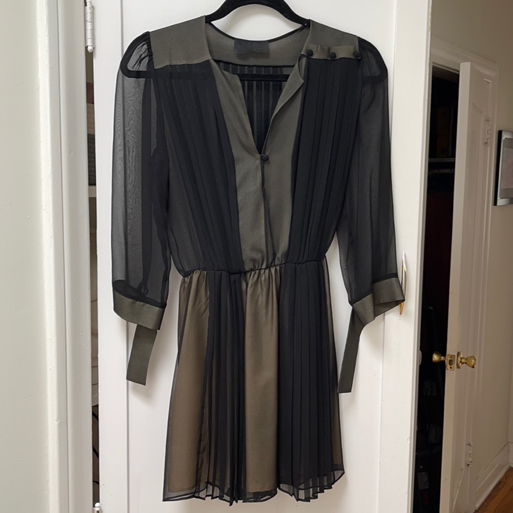 Grey Ant Silk Dress